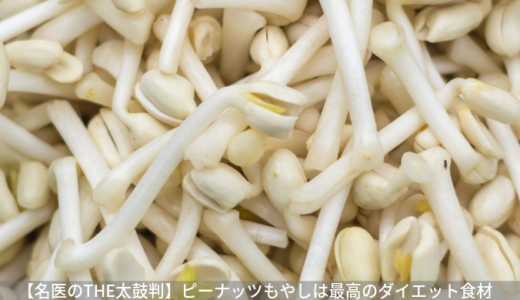 【名医のTHE太鼓判】ピーナッツもやし。夏菜が最高のダイエット食を発見！（8月26日）