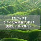 【あさイチ】きくらげの美味しい食べ方と美容効果！白きくらげのトレハロースがお肌に良い！